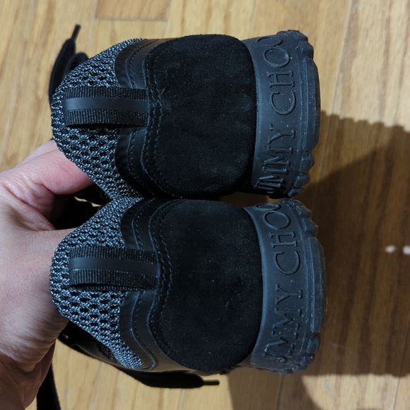 Jimmy Choo Java leather mesh sneakers - Picture 6 of 8